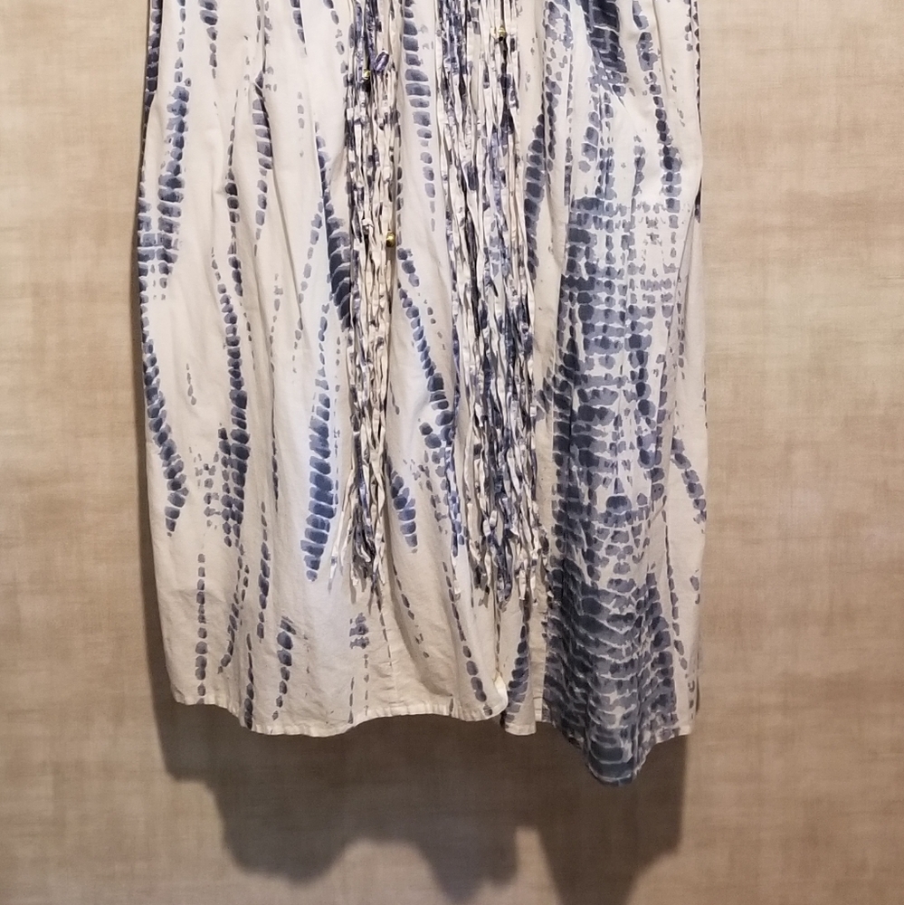 K. JORDAN PLUS SUMMER BLUE & WHITE DRESS - Picture 4 of 7